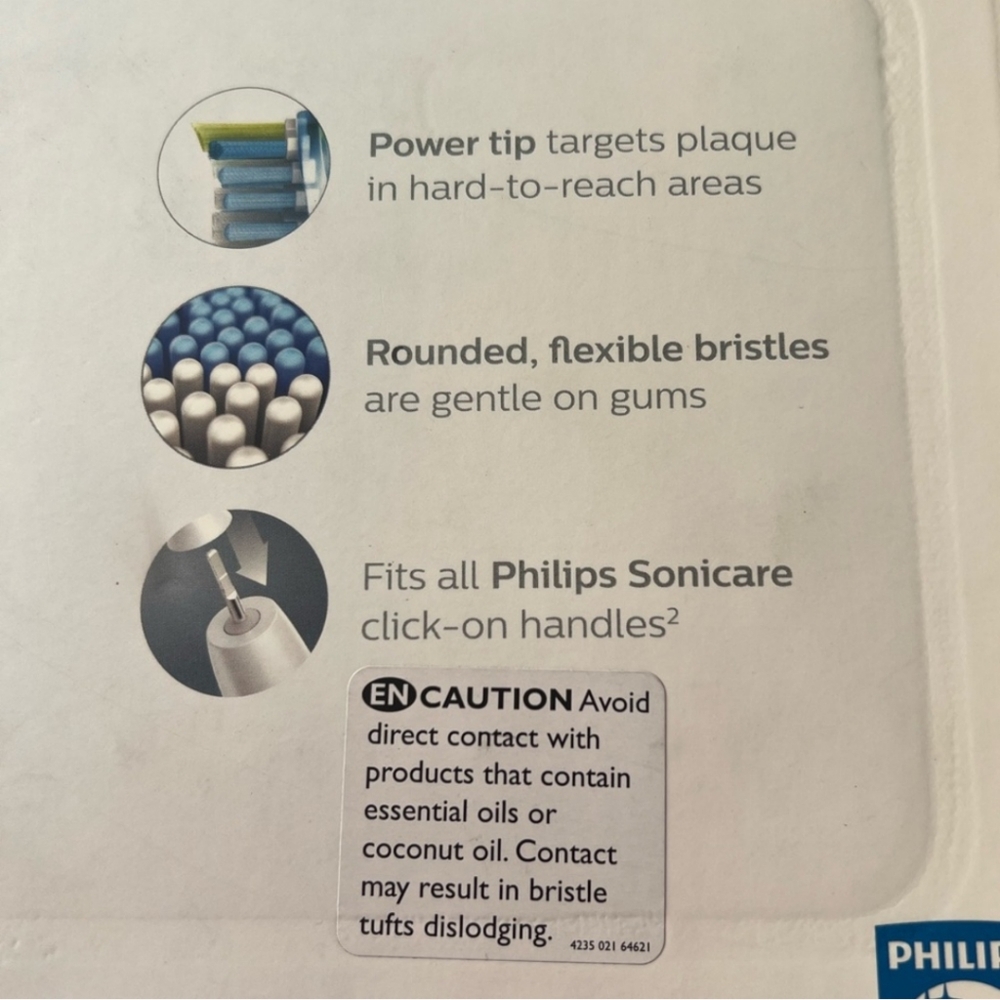 New Philips Sonicare C3 Premium clean Control 8 Brush Heads replacement fast s/h - Picture 4 of 13